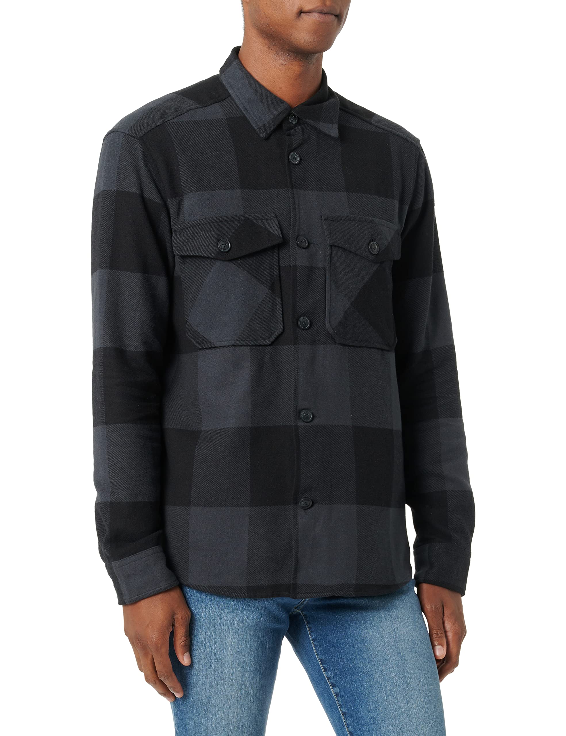 Only & SonsMen's Onsmilo Ls Check Overshirt Noos Shirt