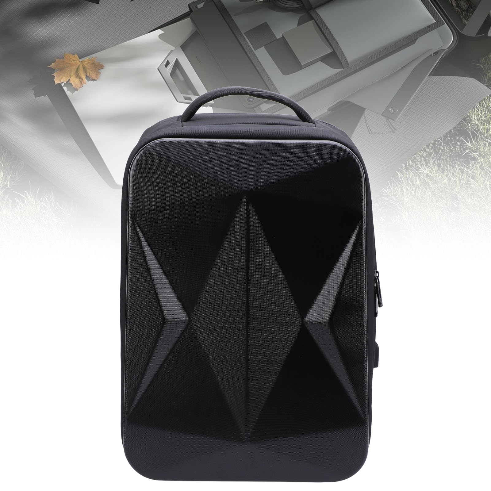 Custodia Protettiva da Viaggio Satellitare con Scomparti Personalizzati e Caricatore USB per Mini Satellite Gear Nylon 1190 G