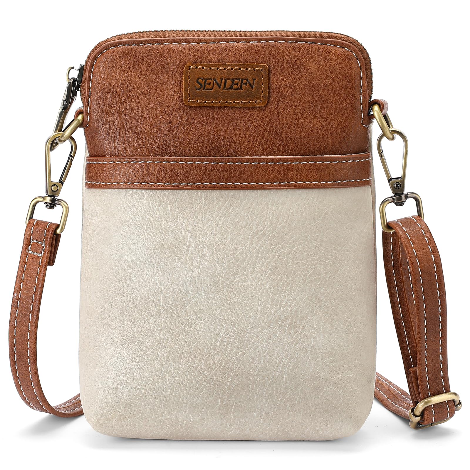 SENDEFN Cell Phone Purses for Women Small Crossbody Bag Shoulder Handbag with Adjustable Strap