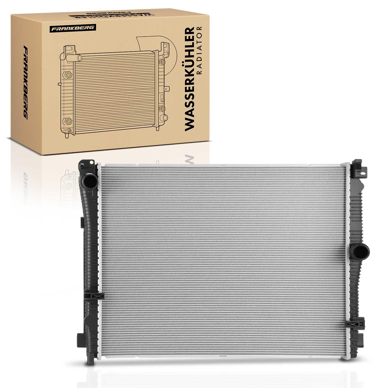 Frankberg Radiatore Motore Radiatore acqua Compatibile con Serie 3 Touring G21 G81 Serie 3 G20 G28 G80 4 Cabriolet G23 G83 4 Coupé G22 G82 Replace# 17118747893