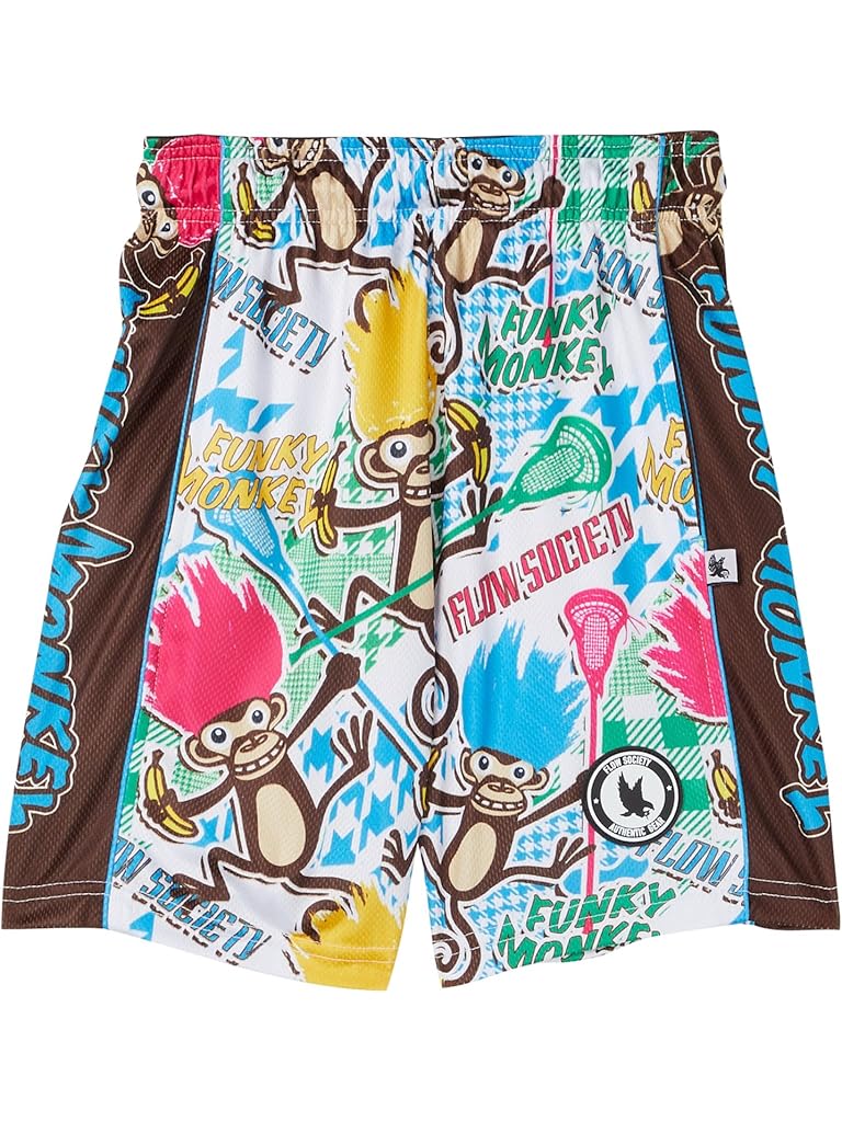 Multi FLOW SOCIETY Boys Funky Monkey Trolls Shorts (Little Kid/Big Kid)