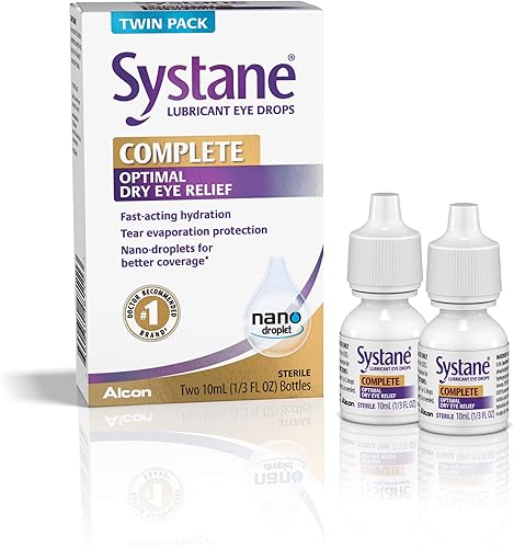 Systane Gotas lubricantes completas, 2 x 0.3 fl oz, doble