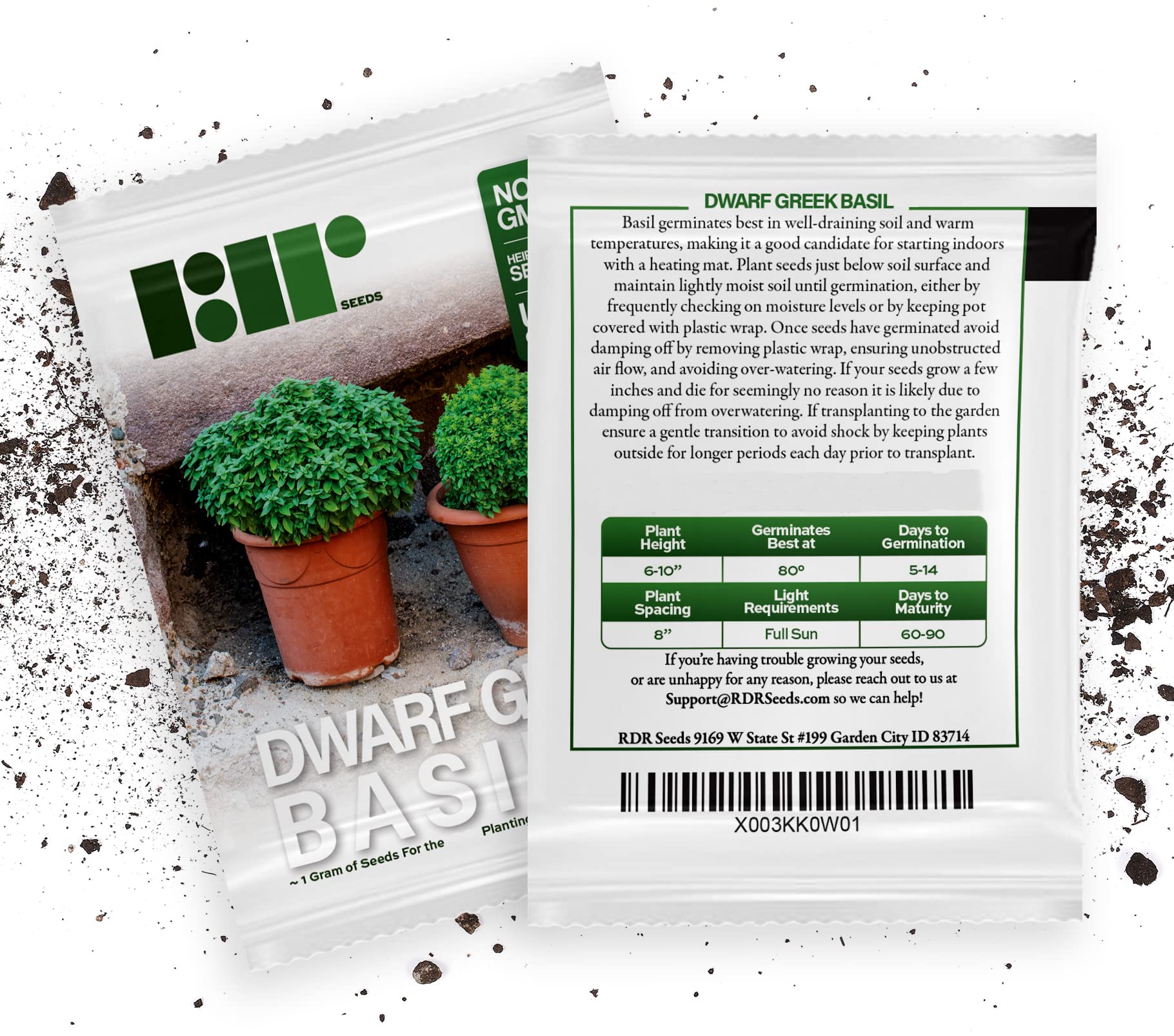 Comprar Semillas De Albahaca Griega (Ocimum Basilicum "minimum