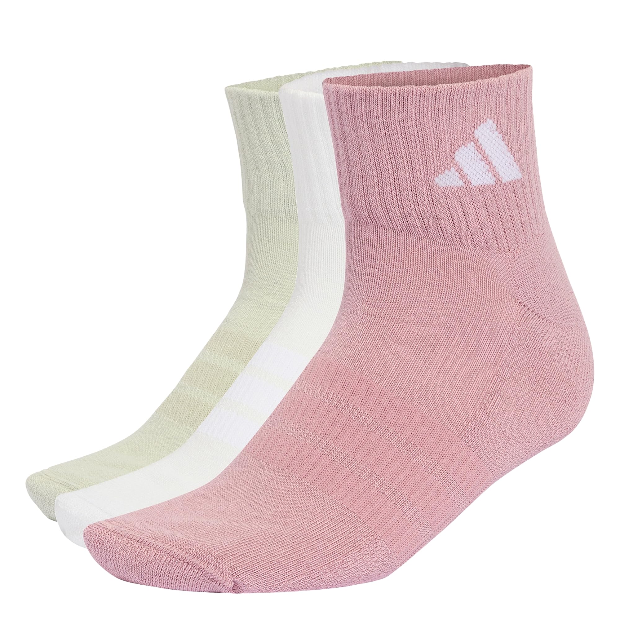 Adidas Violet Ankle Socks Cushioned (X3)