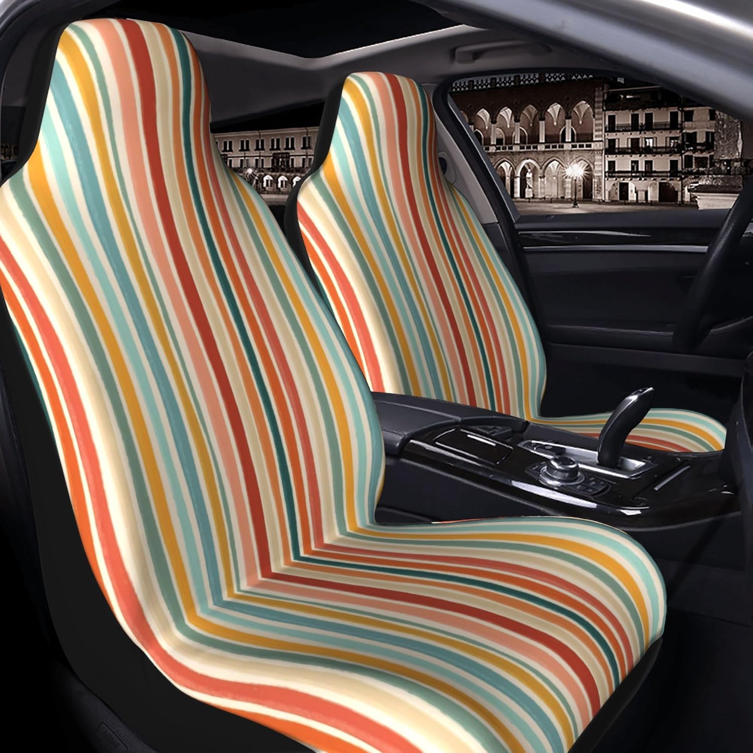 Mexican Serape Blanket Stripes: Cozy Car Essential & Style Mexican Serape Blanket Stripes: Cozy Car Essential & Style