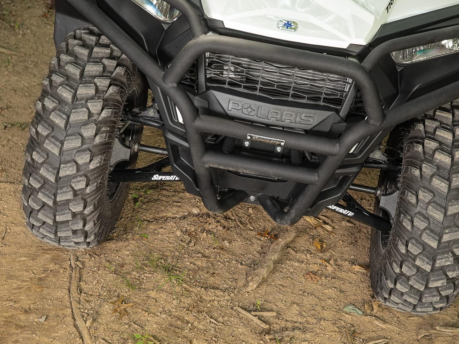 SuperATV High Clearance Lower A-Arms for 2015-2020 Polaris RZR 900 | Fit up to 28 Inch Tires | Adds 1.5 Inch Ground Clearance | Tubing is 25% Larger Than Stock | Includes UHMW Bushings