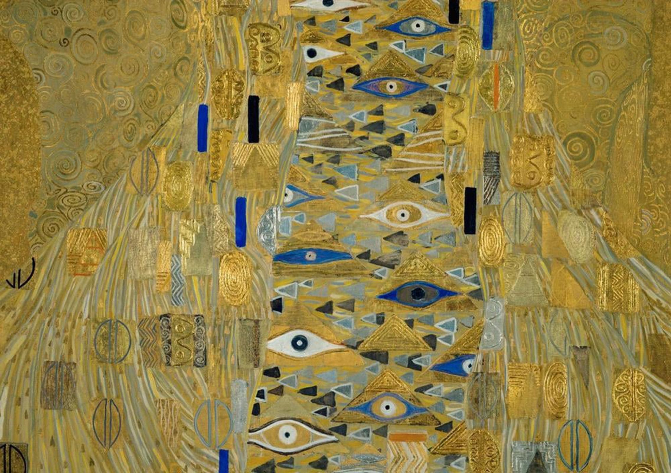 ARTXLXXBN Famous Print Painting Colorful Art Print Adele Bloch I by Gustav Klimt Canvas Art Decorations for Home Decor 60x90cm