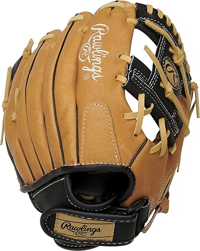 Miniatura 10 de Rawlings Sure Catch T-Ball y guante de béisbol juvenil  Tallas 9.5 a 11.5 pulgadas
