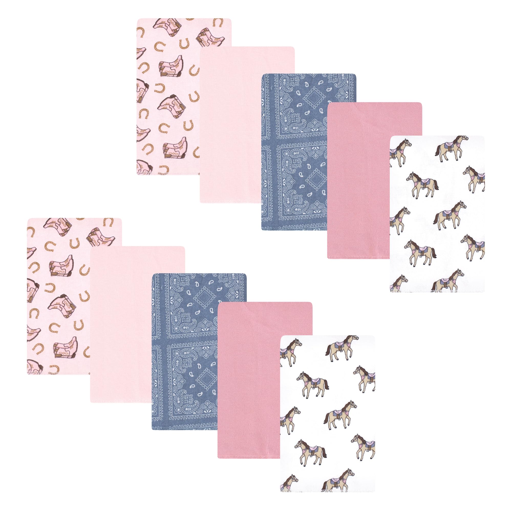 Bavoir d'épaule bébé flanelle Hudson Baby pour éviter les taches de lait