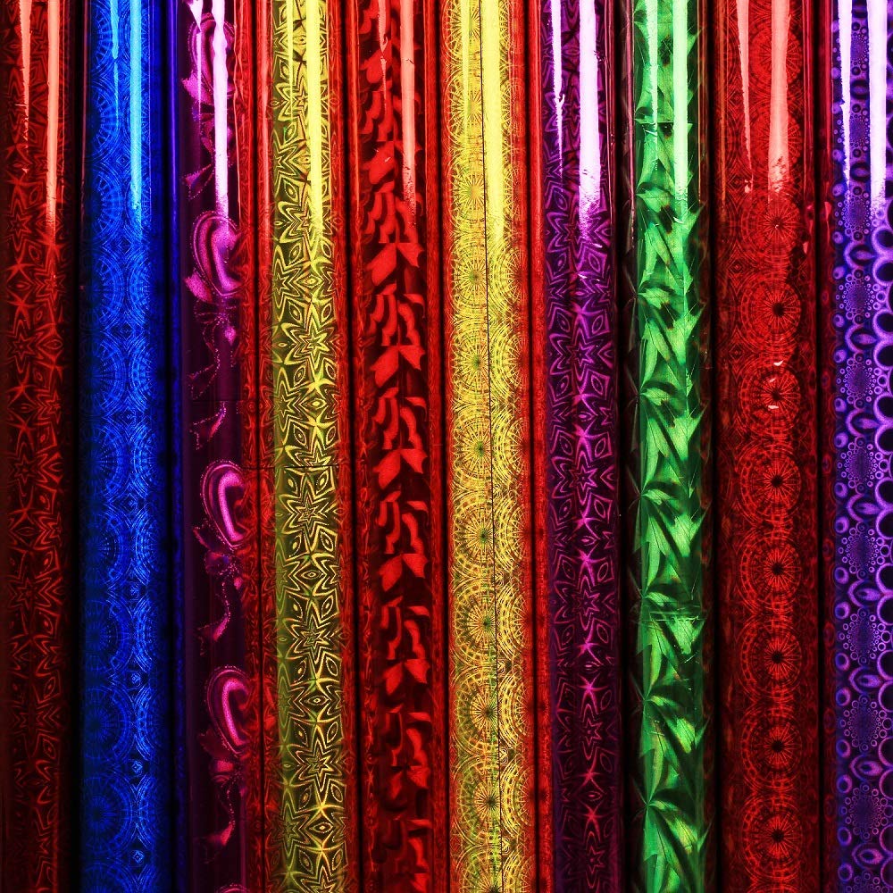 Elegant Casa Printed Gift Wrapping Paper Assorted Design, Size - 19" x 25.5" Inches Gifts Wrap Roll, Printed Sheet for Birthdays, 25 pcs, 10 Meter Tape