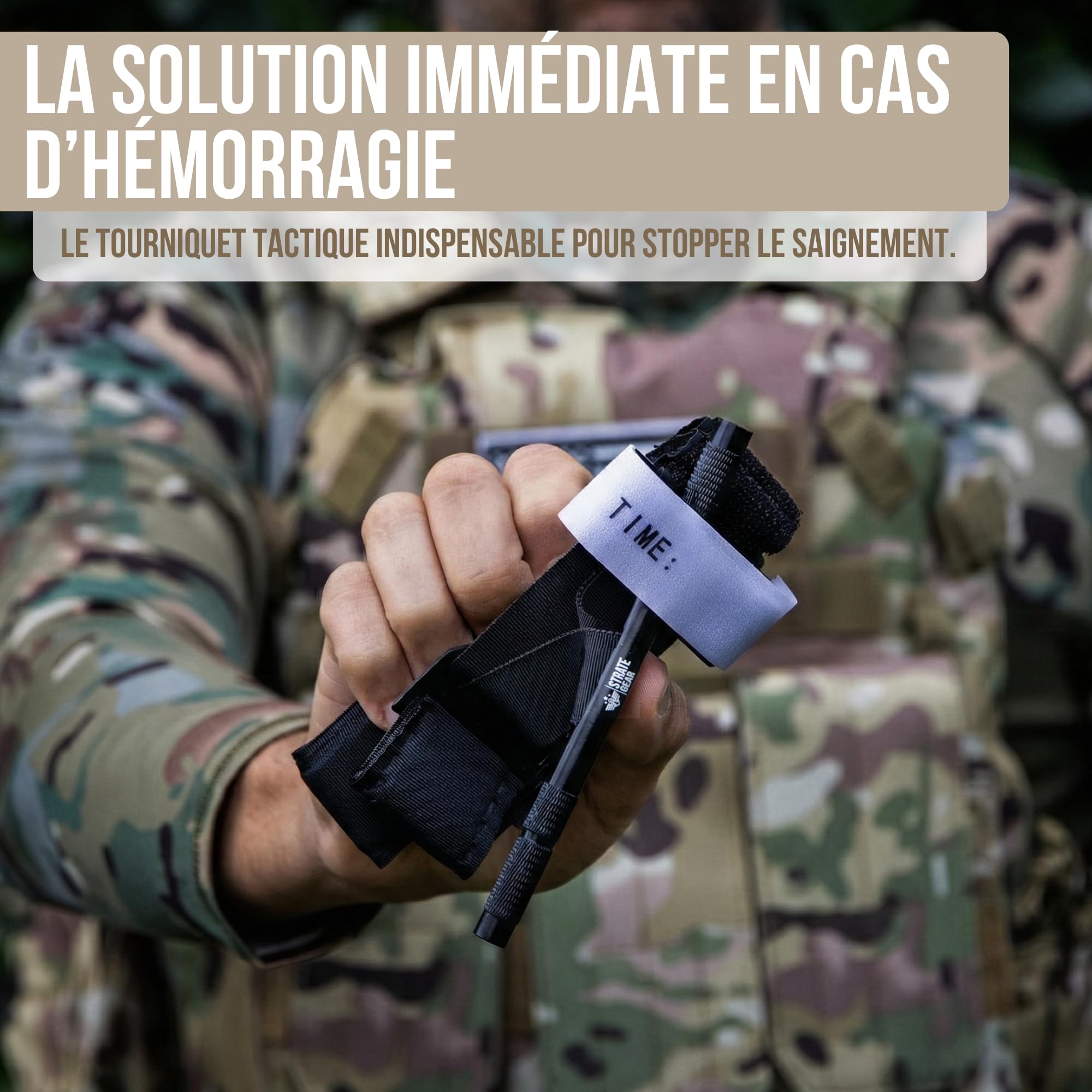Pack 4 laccio emostatico in alluminio tattico militare infermiere medicazione emostatica sopravvivenza campeggio all'aperto escursionismo emergenza garot