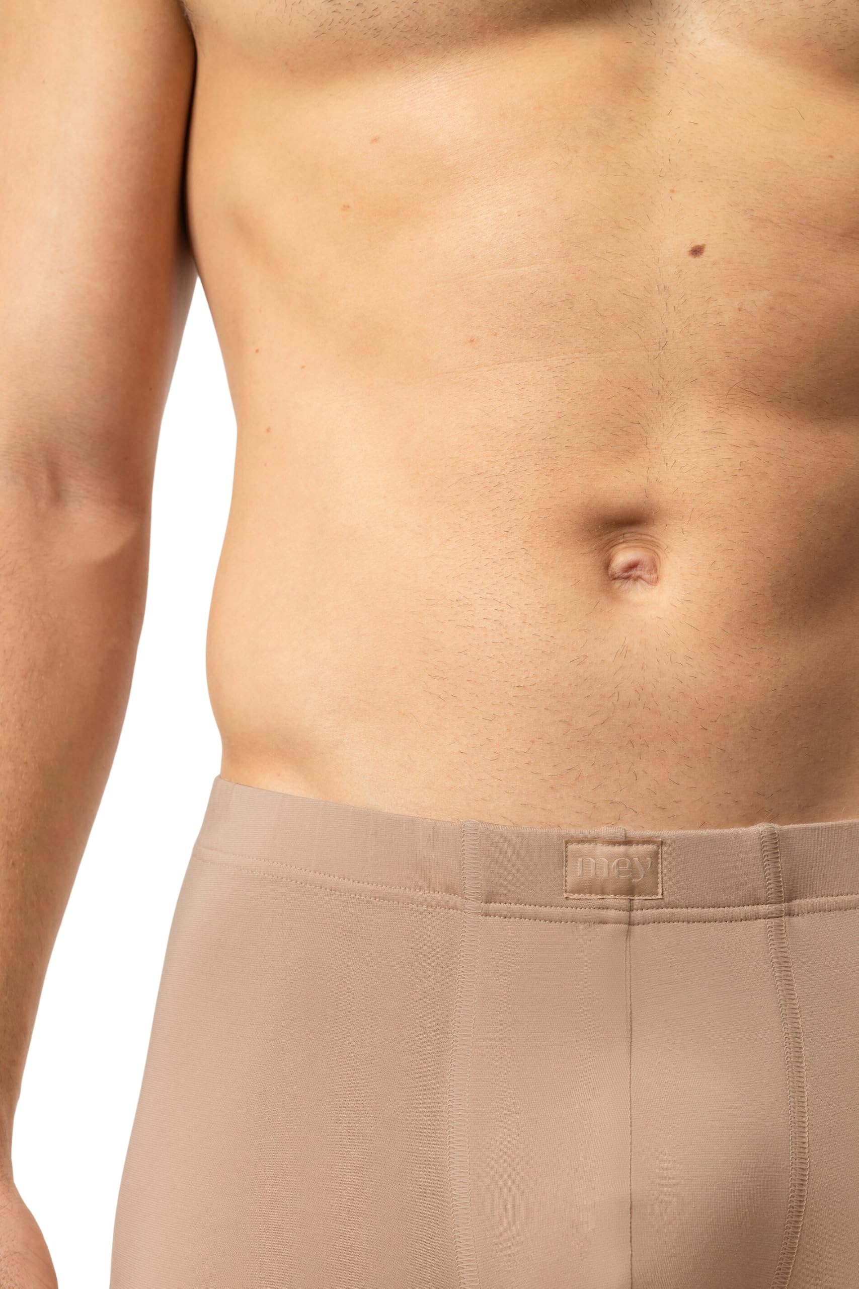 Mey Herren Long-Shorty Innovation, Enganliegende Boxershorts, Bequeme sportliche Passform, Elastischer umsäumter Softbund, Speziell geformtes Suspensorium, Serie Business Class