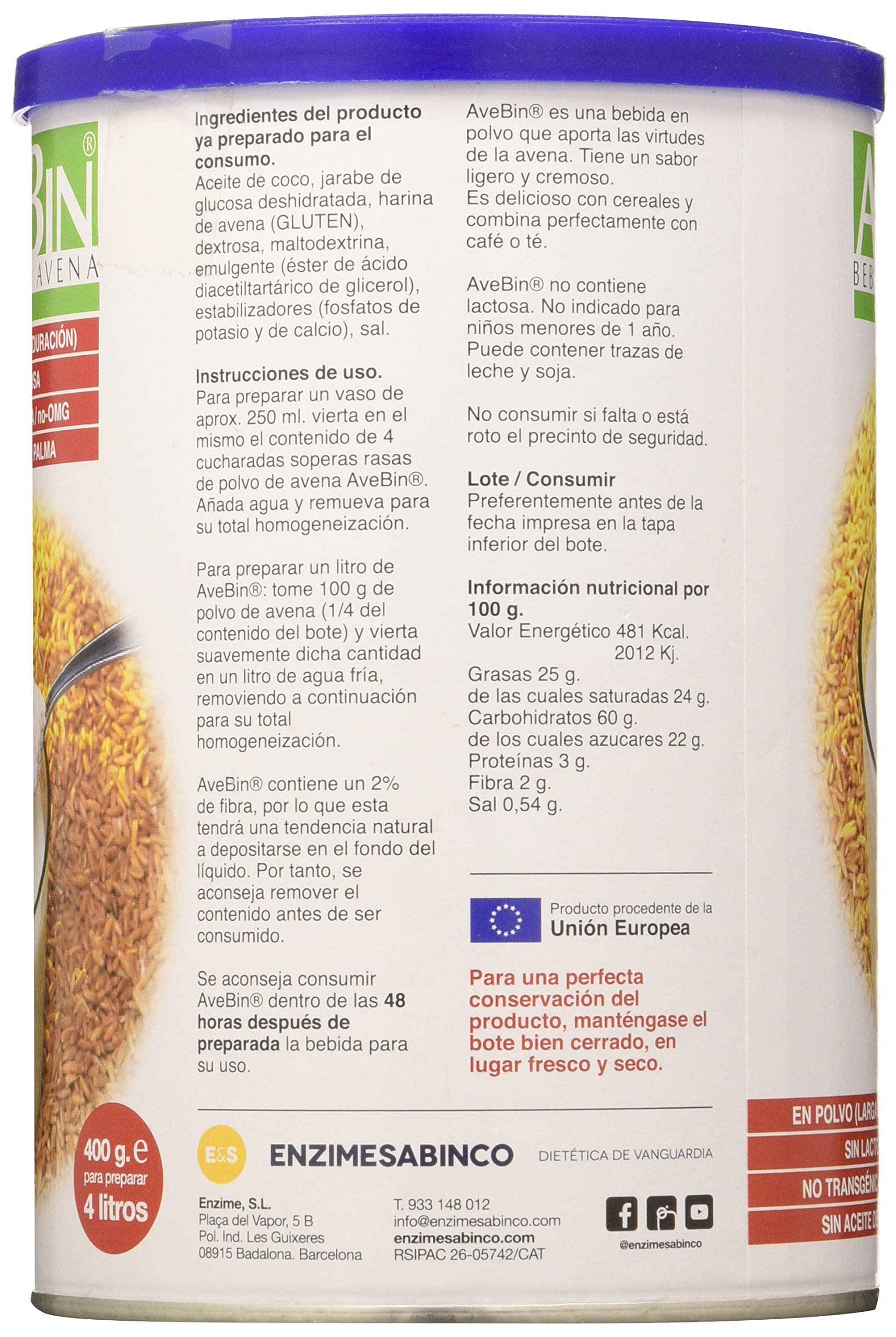 AVEBIN 400 gr (SAB801)
