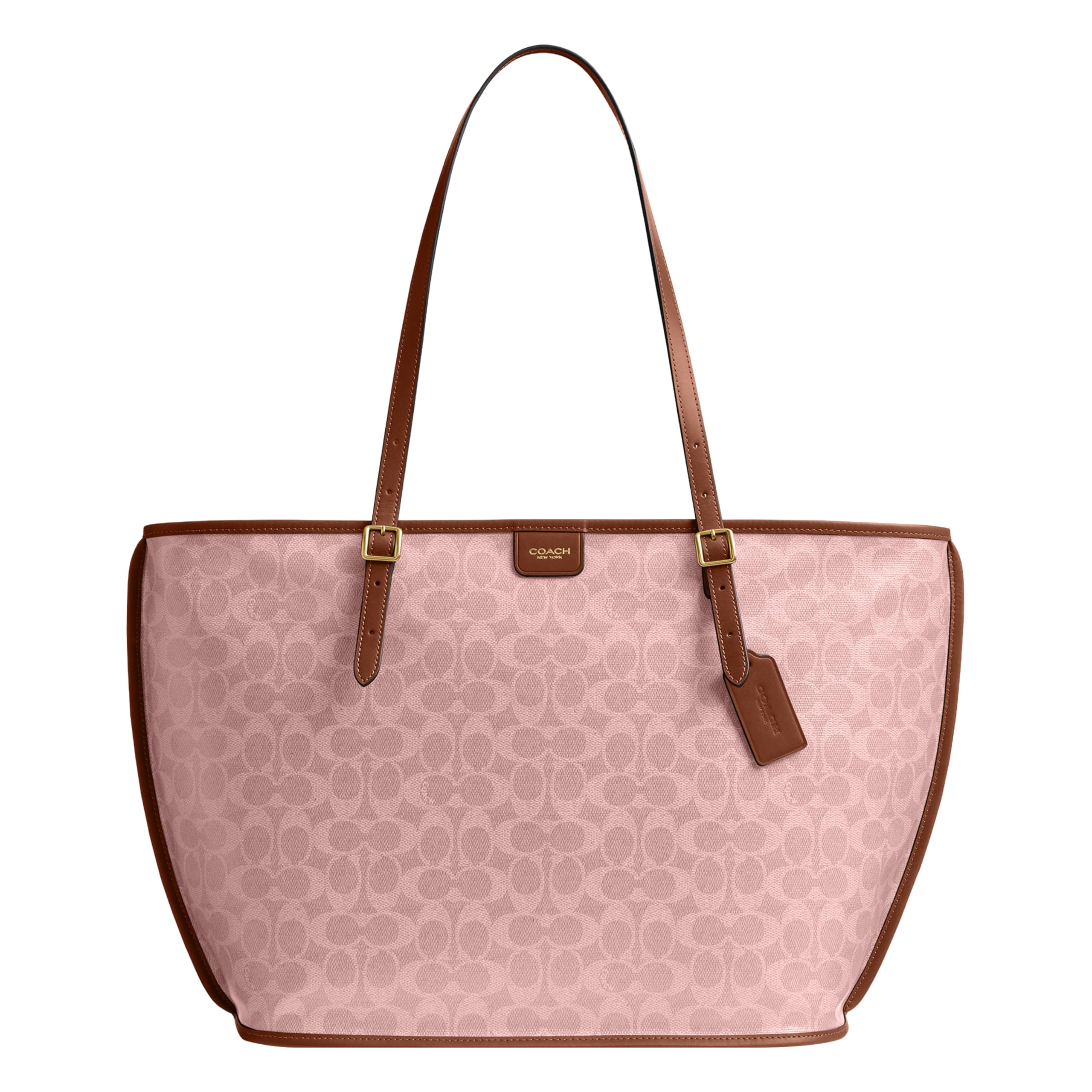 Signature Coated Canvas Taxi Tote