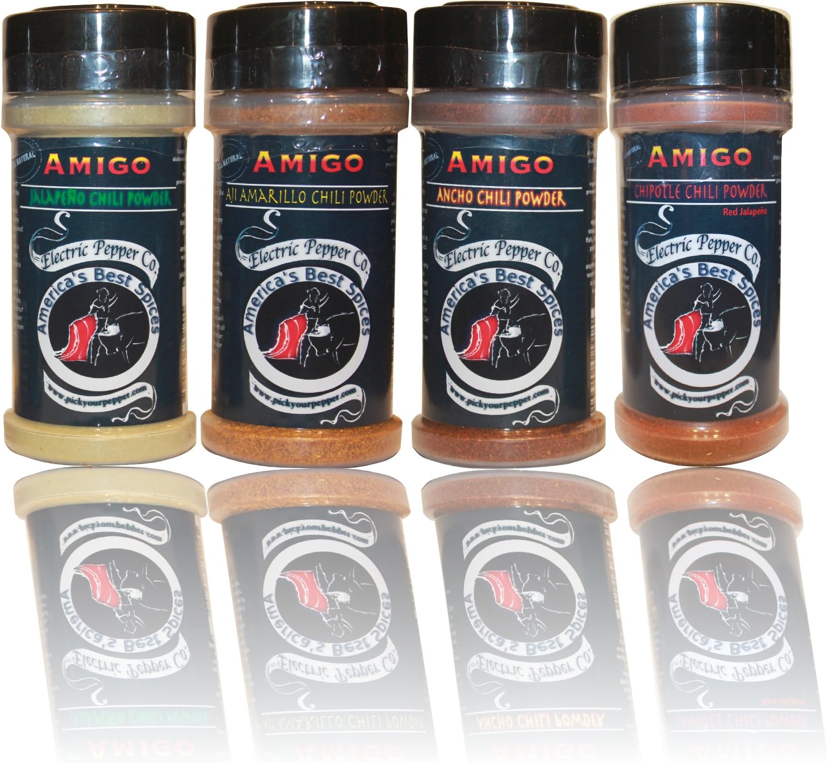BANRIN Chili Pepper Powder Spice Gift Set JalapeƱo Chipotle Ancho Aji Amarillo