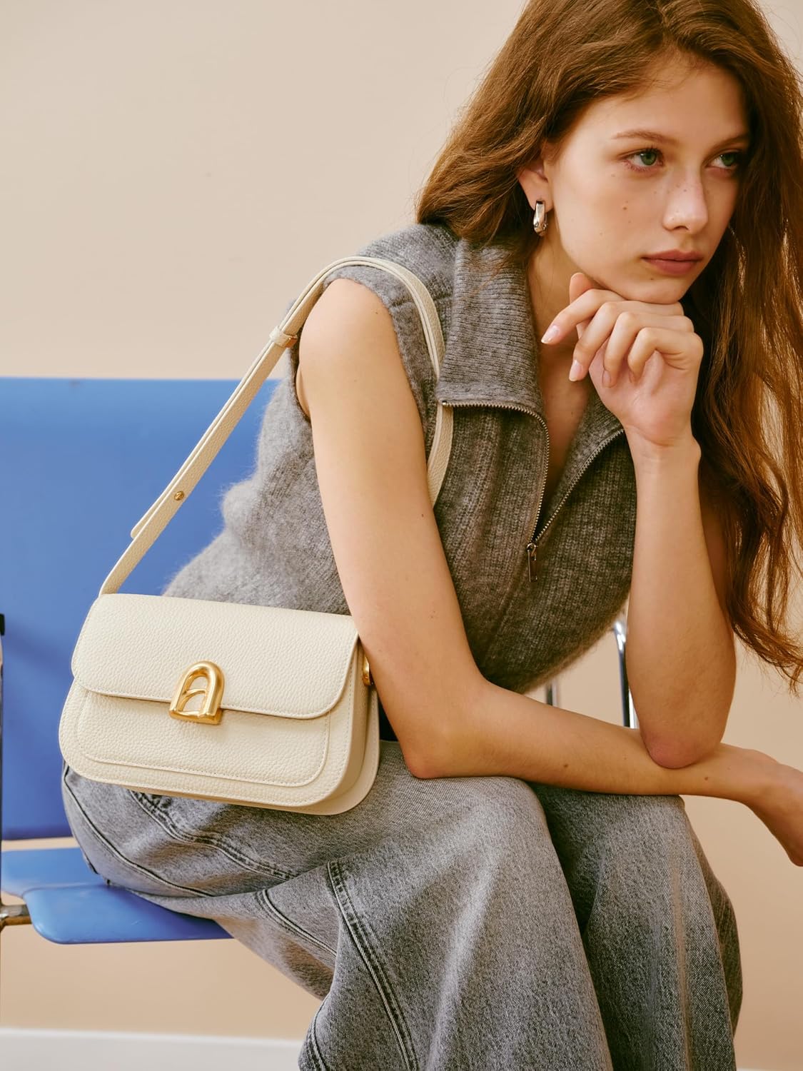 LA FESTIN Trendy Crossbody Handbags For Everyday Underarm Shoulder Bag with Adjustable Strap - Image 2