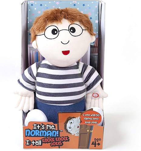 Miniatura 3 de Soy yo Norman. Soy una muñeca interactiva de 18 pulgadas que cuenta chistes hilarantes de Knock Knock