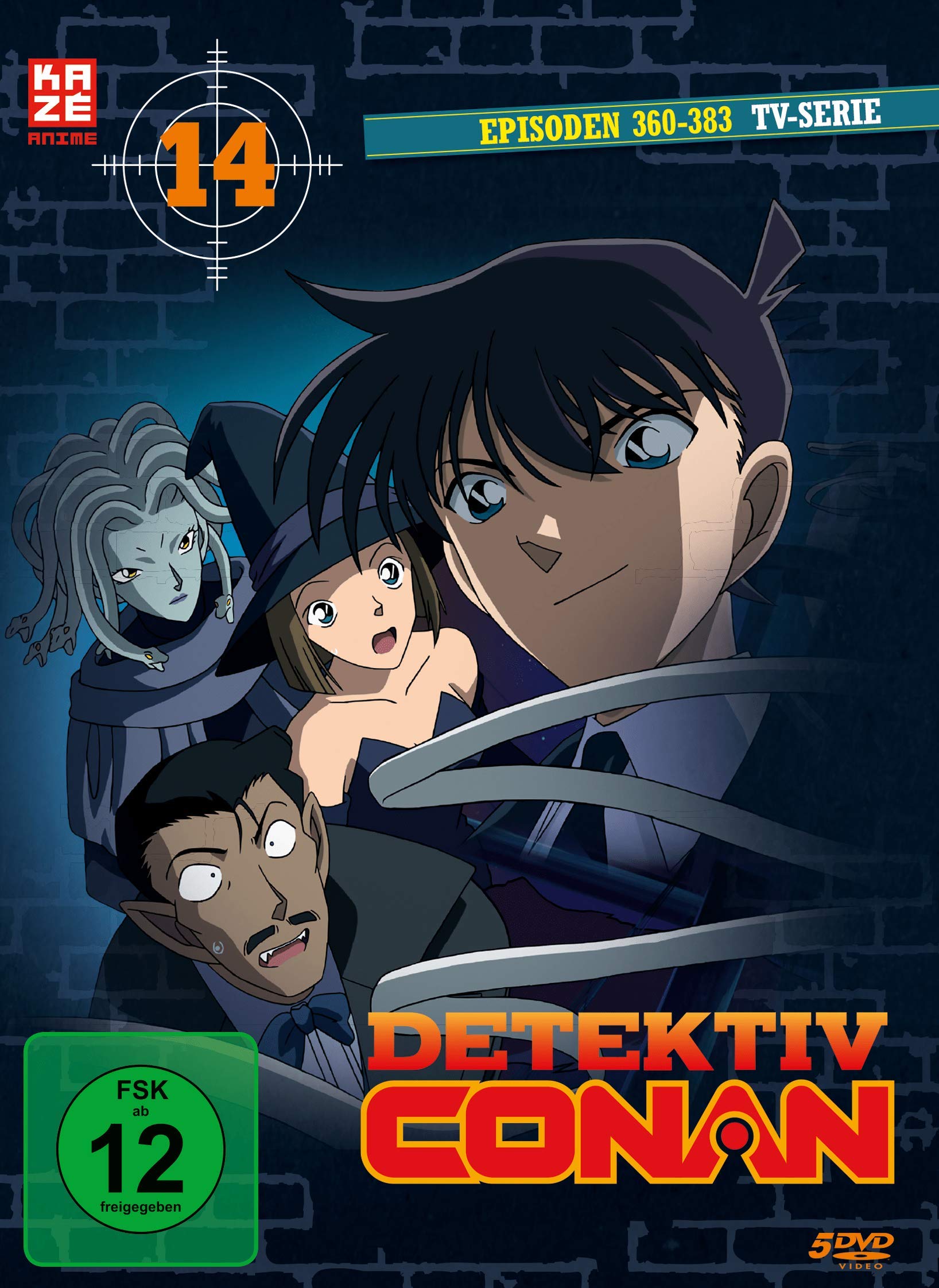 Detektiv Conan - TV-Serie - DVD Box 14 (Episoden 359-383) [Alemania]