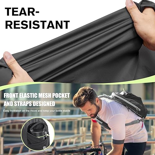 Miniatura 2 de G4Free Mochila cruzada ligera con bloqueo RFID, bolsa de hombro para viajes, deportes, correr