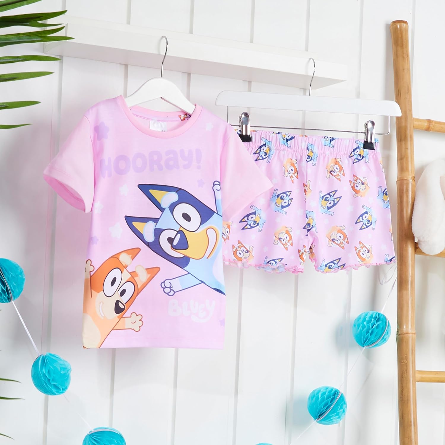 Bluey Short Pajama Set for Girls, Soft Breathable Loungewear - Gifts for Girls - Image 2