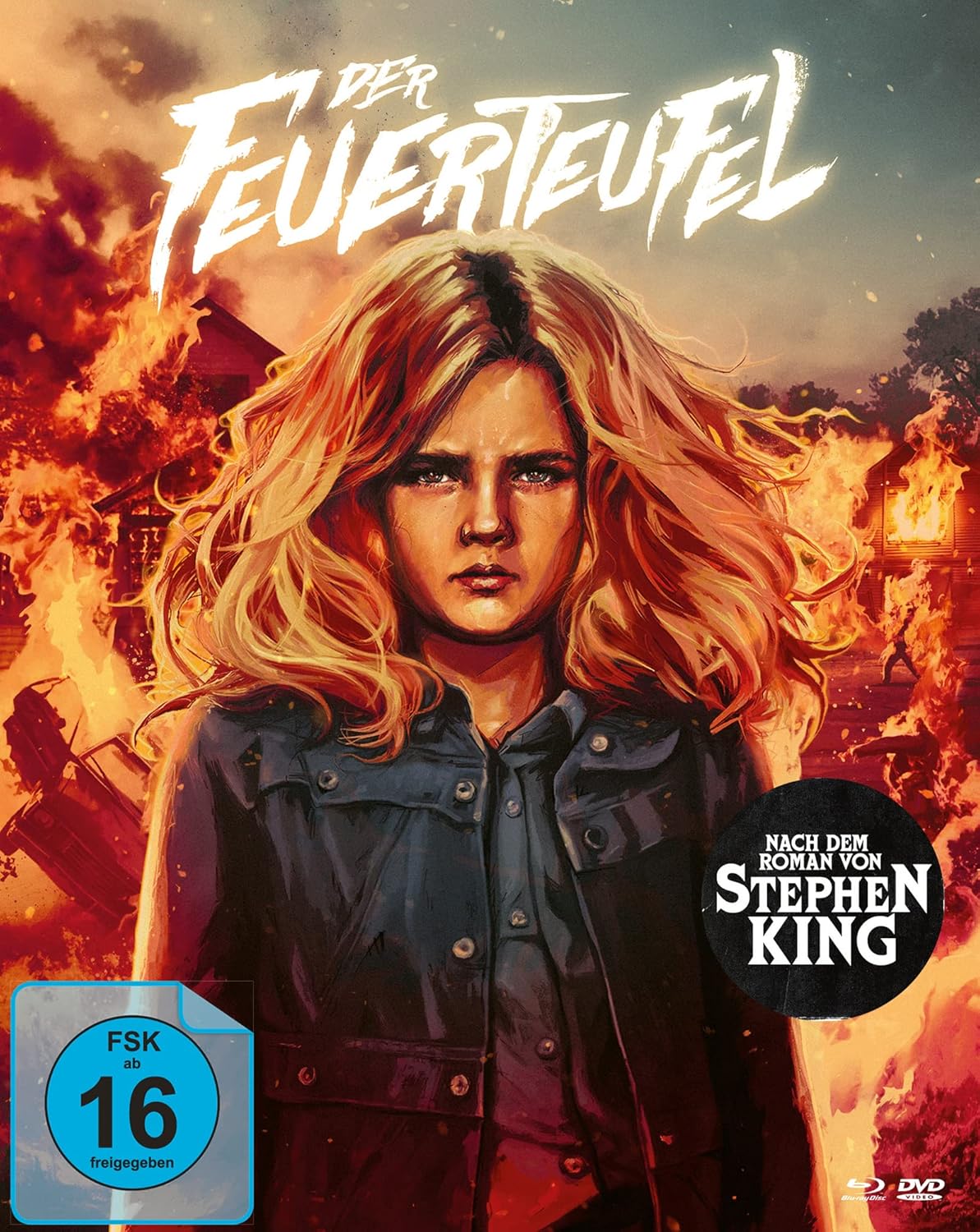 Stephen Kings Feuerteufel (Firestarter) Mediabook Cover B (+ DVD
