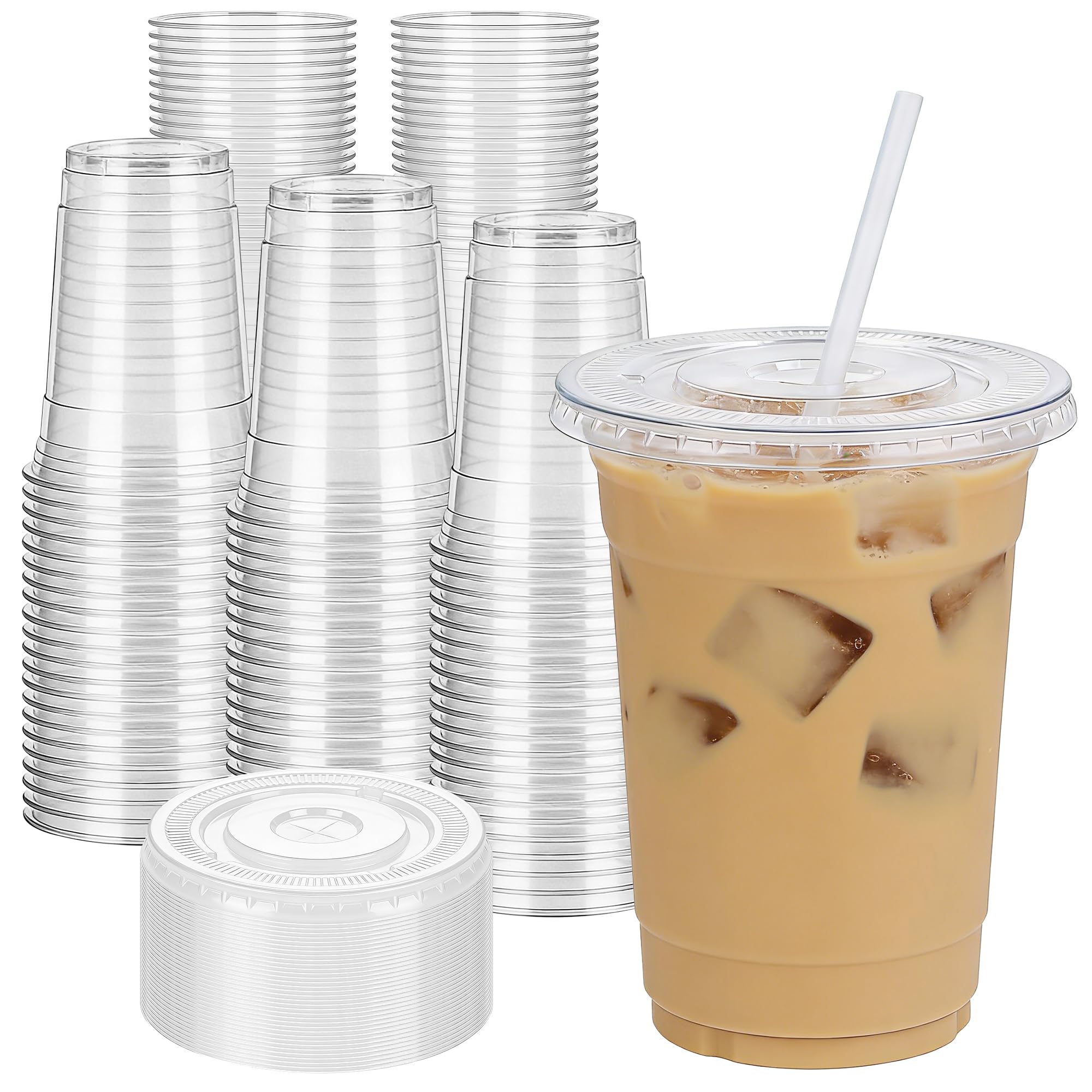 16oz reusable coffee cup KeepCup Brew Cork Glass Coffee Tumbler - L 16oz main image 1
