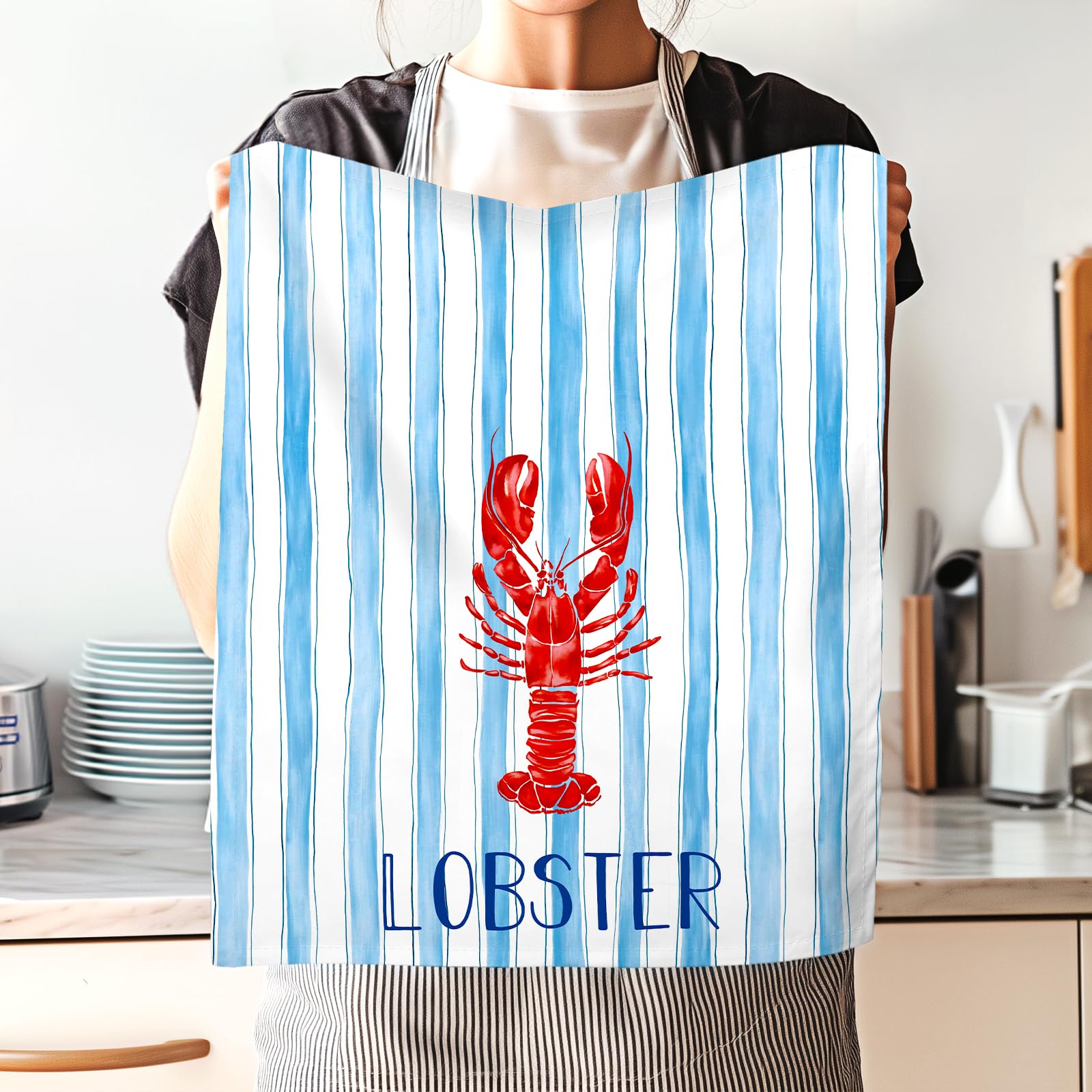 DII Katoenen Thanksgiving Vakantiegerecht, Decoratieve Oversized Geborduurde Handdoeken, Perfect Huis en Keukengeschenk, Dankbare Herfst, 18 x 28
