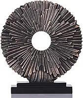 Objetos decorativos modernos, estátuas de arte abstrata, decoração de casa de bronze para estatuetas de decoração de casa, prateleiras, mesa de jantar de sala de estar, estantes de livros de escritório, armários de TV e mesas de centro