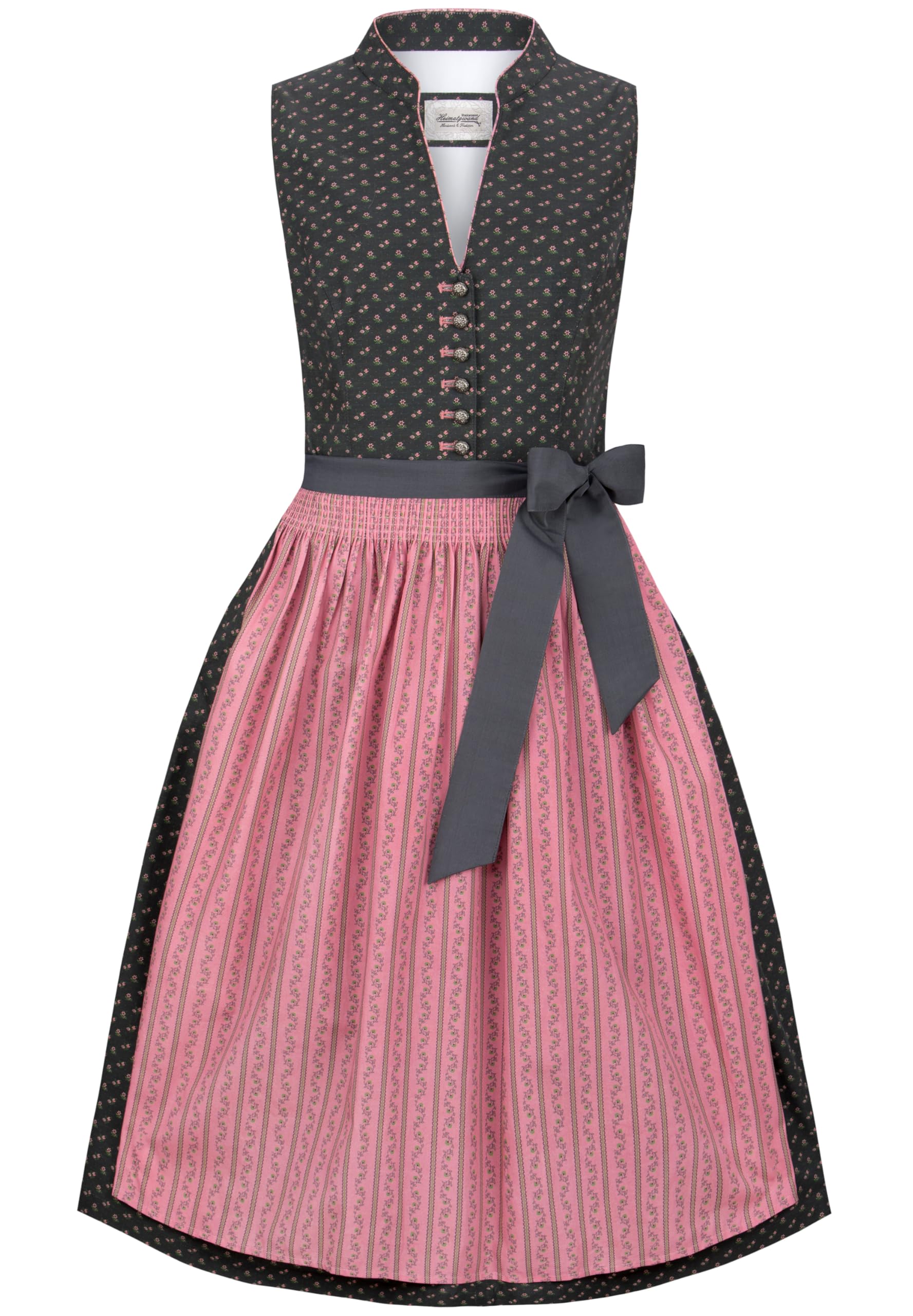 Dirndl Hannah, ciemnoszary, 48