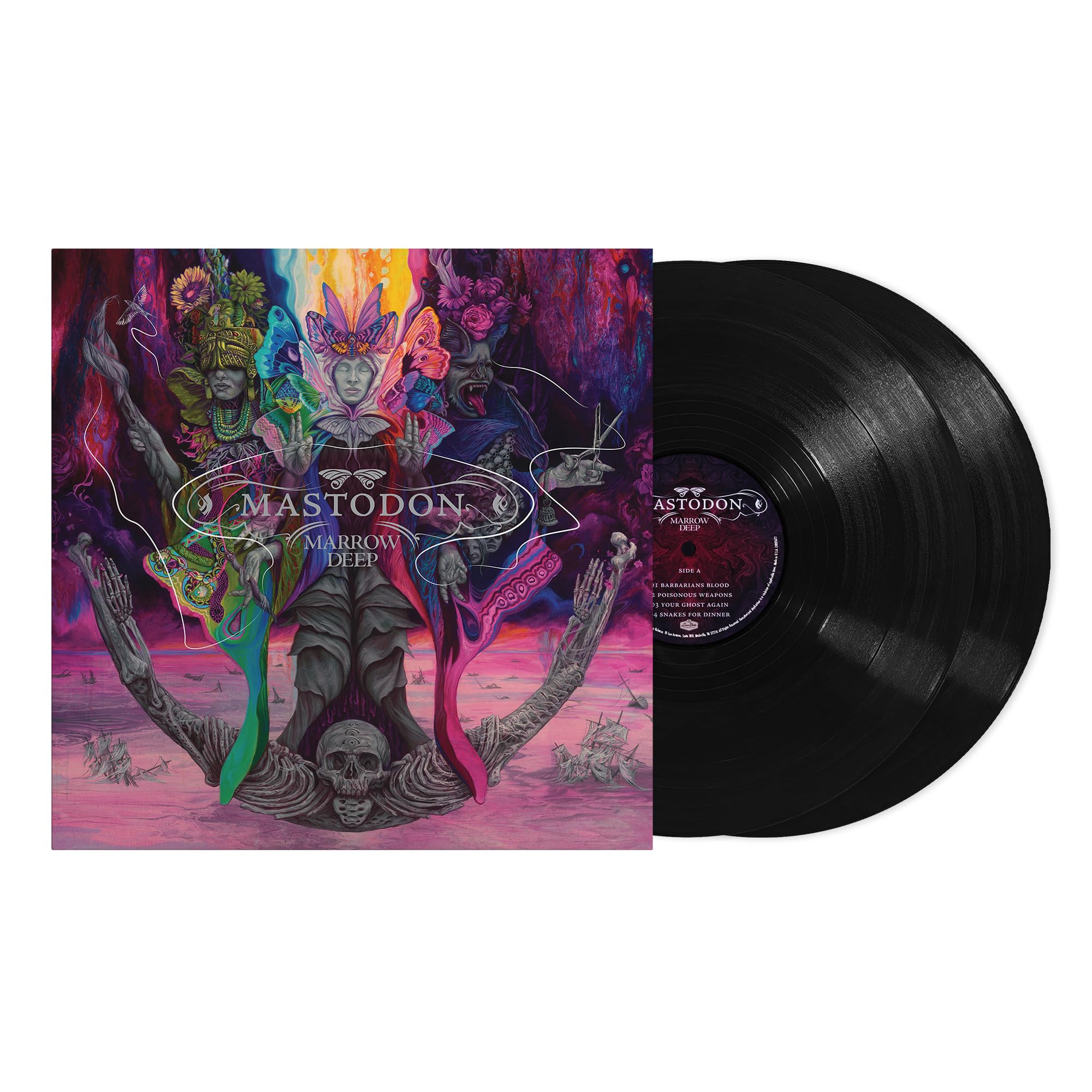 Mastodon - Marrow Deep - Black Vinyl 2LP | Presale Ships By 28.8.26