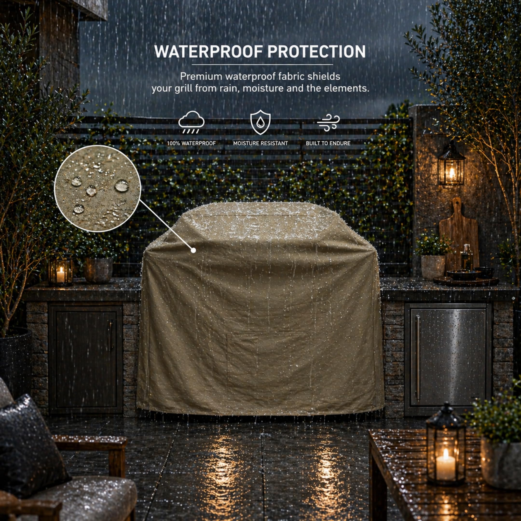 Formosa Covers Barbacoa de Gran Calibre, hasta 84 "Largo (36", 45 ", 56", 67,"75," 84 ")