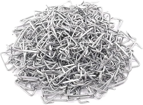 Anillos de cerdo de 34 pulgadas (paquete de 5000) de acero galvanizado y resistente a la intemperie, perfectos para cercas, muebles y tapicería