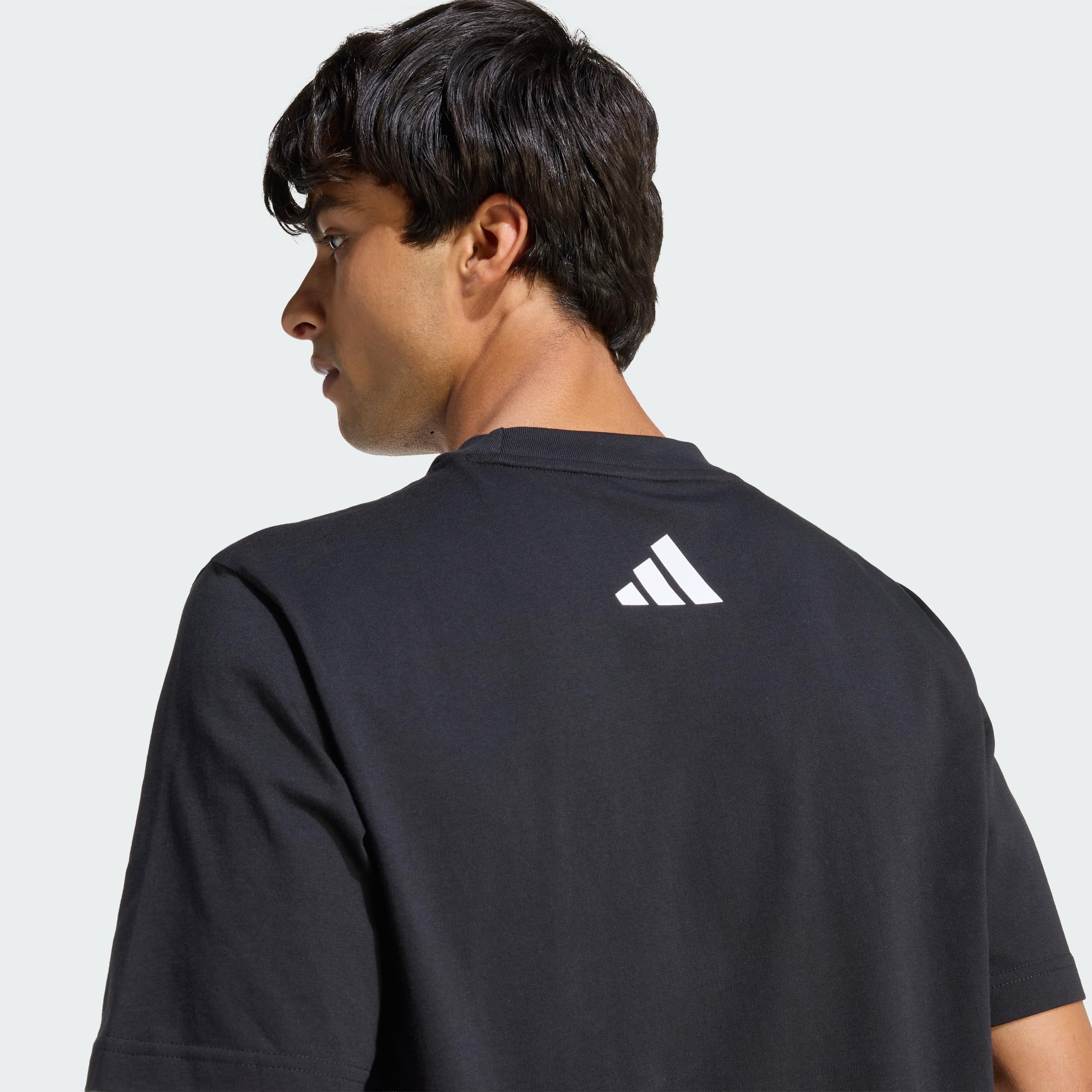 adidas Men's Mercedes - AMG Petronas Formula 1 Team DNA Graphic Tee, Black/semi Mint Rush, S – Ansicht 9