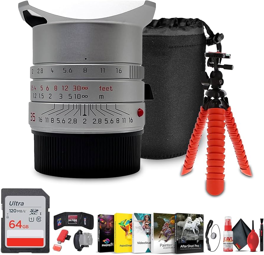 Amazon.com : Leica Summicron-M 35mm f/2 ASPH Lens (Silver) | M
