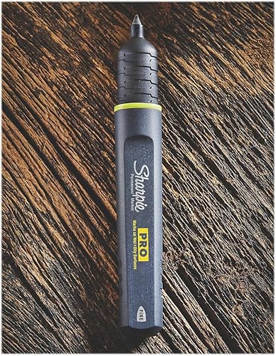 Vista 3 de Sharpie Marcador permanente profesional, punta fina, negro, 12 unidades (2017818)