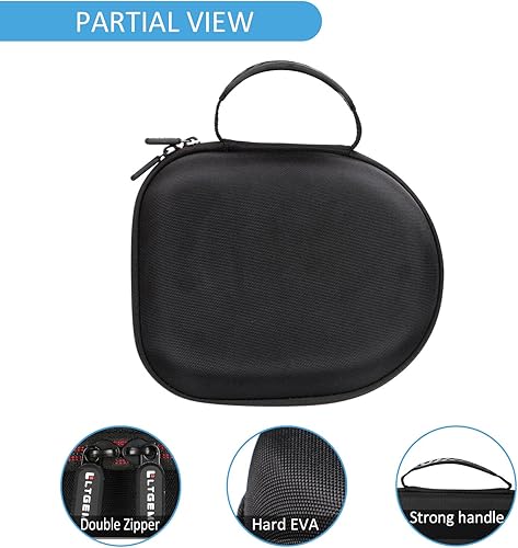 Miniatura 5 de Funda para auriculares Sennheiser Consumer Audio HD Momentum 4/650 / 450BT / 599/600 / 560 S / 569/280 PRO / 350BT - Bolsa de almacenamiento Negro