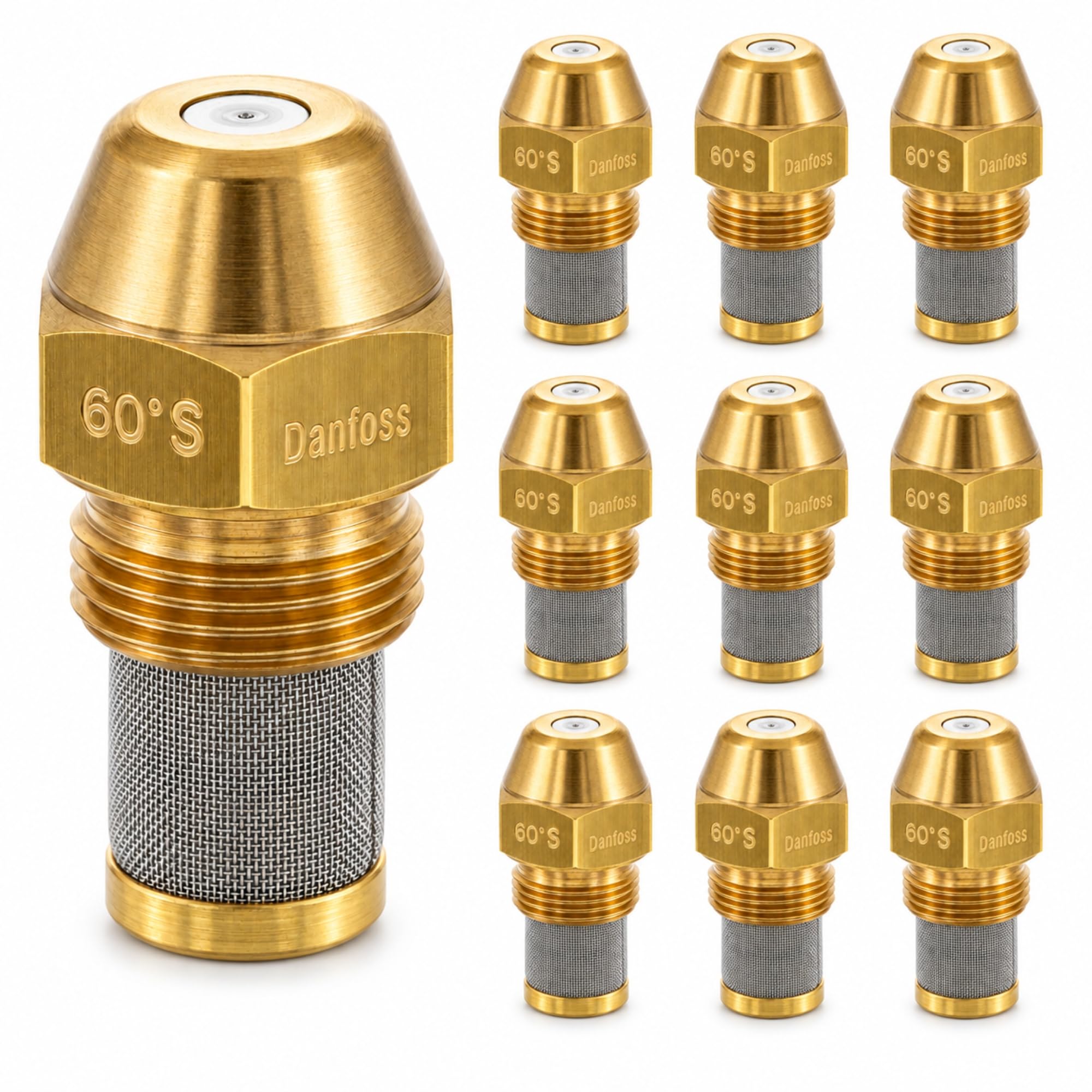 Inyector de gasoleo Danfoss, Boquilla pulverizador, OD S60º | 0,60 gal/h - imagen 1