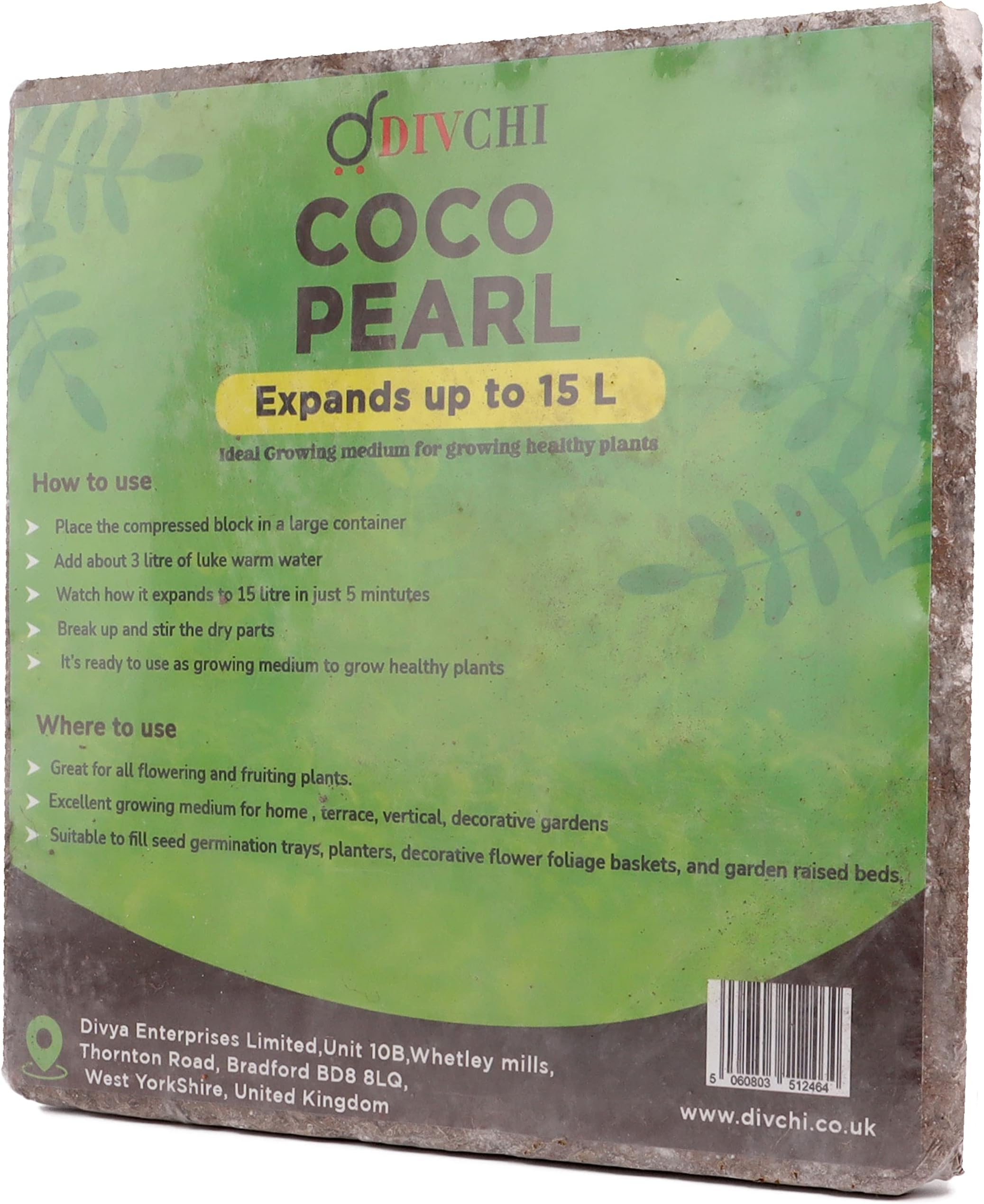 1Kg Coco and Perlite Potting Mix – Perlite Potting Mix to Help Improve Compost Soil for Heavy Roots Perlite Potting Mix for Rooting, Cutting & Potting On (15L)