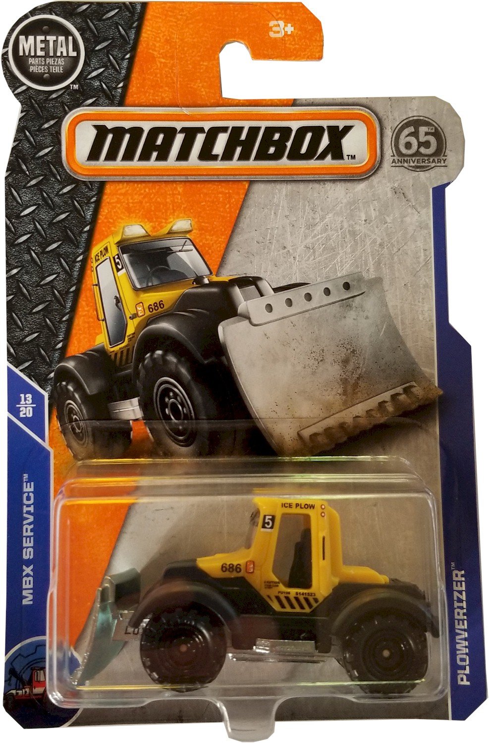 Matchbox – 2018 MBX Service 13/20 Plowverizer, 51/125