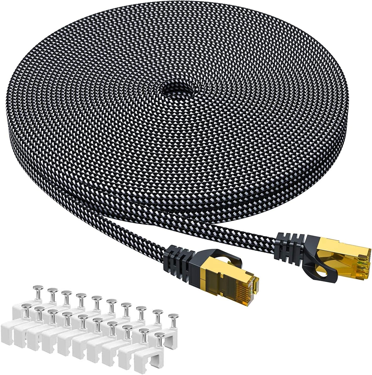 Elfcam® - 20m Glasfaserkabel LC/APC auf LC/APC Simplex Singlemode 9 ...