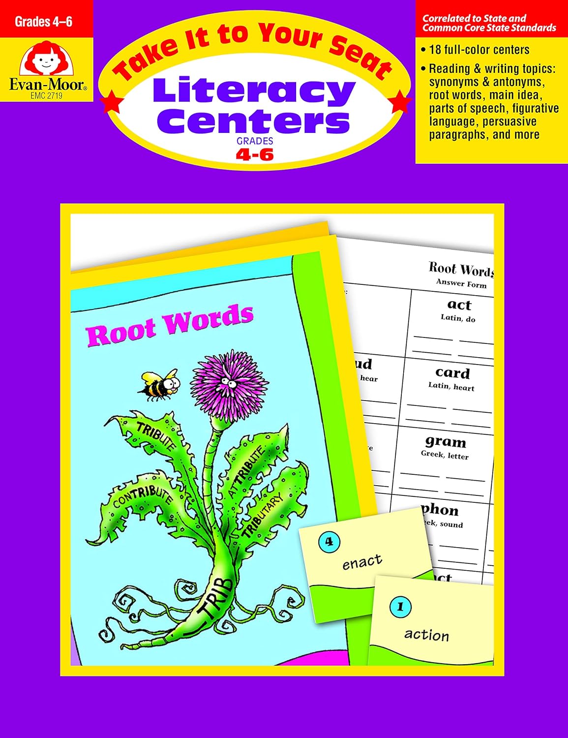 Take It to Your Seat Literacy Centers, Grades 4-6      Paperback – March 1, 2002