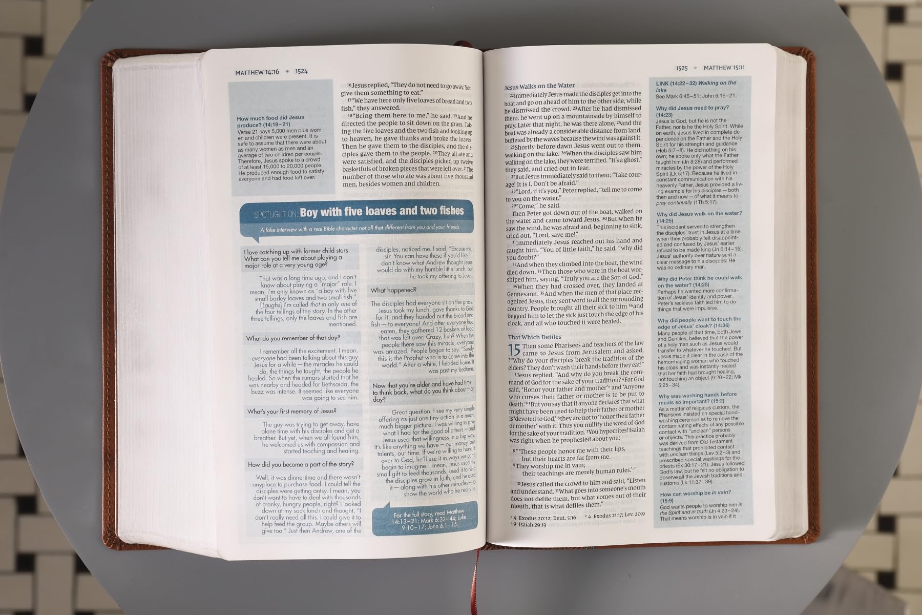 Holy Bible: New International Version, Quest Study Bible for Teens, The Question and Answer Bible, Leathersoft, Brown, Comfort Print