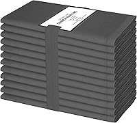 Vista 22 de Cotton Clinic Servilletas de Tela para Cena – Servilletas de Mesa Perfectas para Uso Diario – Suaves Durables Lavables – Ideales para Fiestas