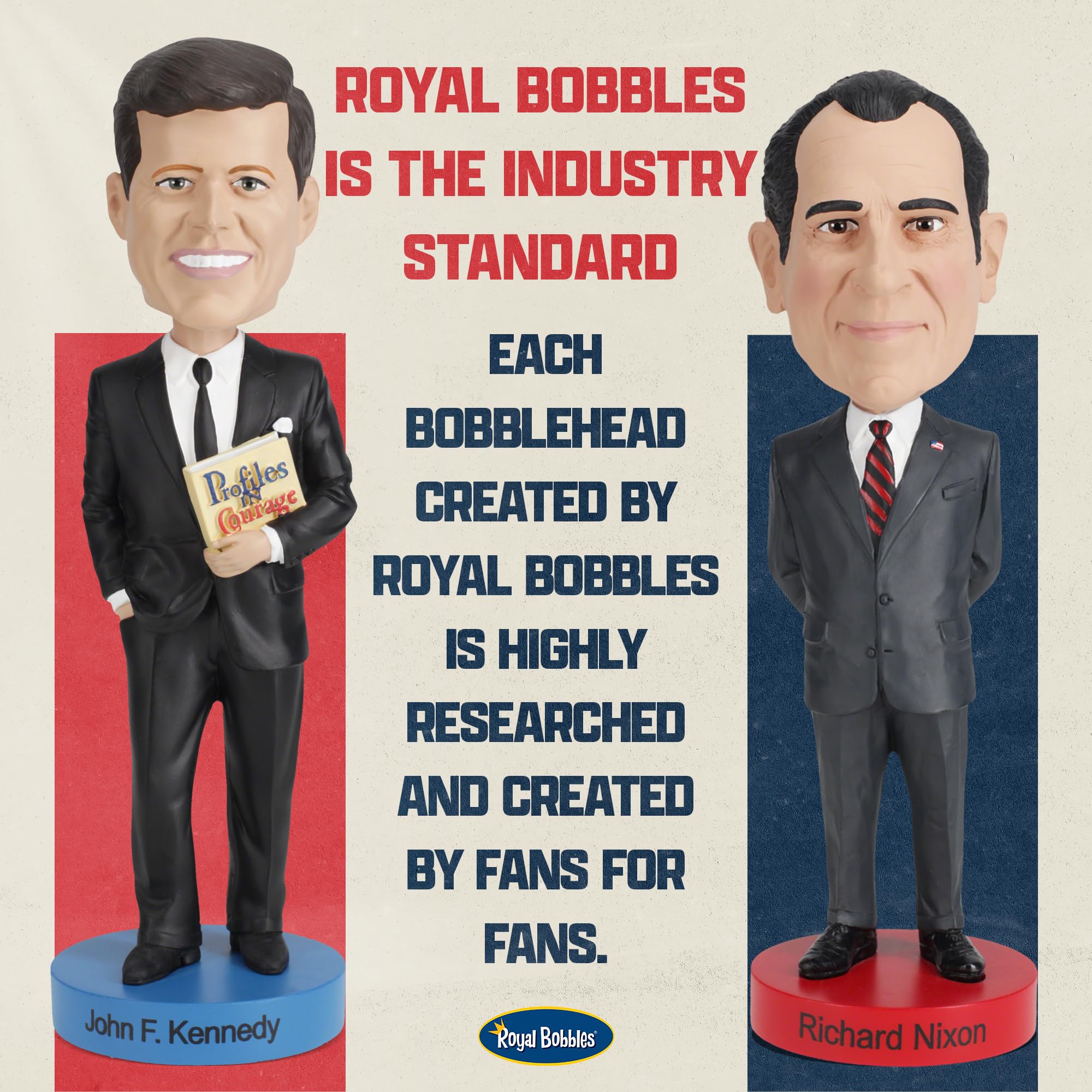 Amazon.com: Royal Bobbles Lyndon B. Johnson 36th President of the