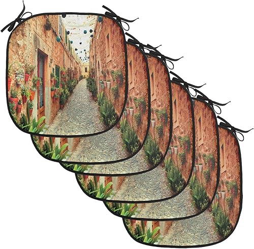 Miniatura 86 de Lunarable Cojín retro para silla, mujer con cabello, letrero de victoria con burbujas de discurso, inspirado en arte pop, acolchado de asiento para