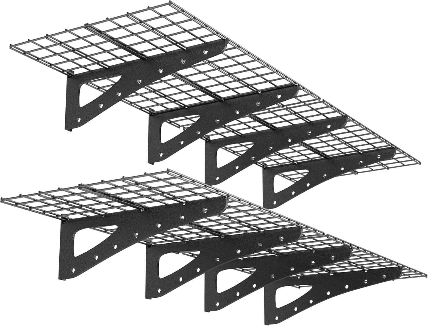 Amazon.com: 2-Pack Garage Wall Shelving, 2x6ft Walls Shelf Storage Rack ...