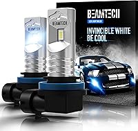 Vista 9 de BEAMTECH - Bombilla antiniebla H10, chips CSP de 6500K, 800 lúmenes, xenón blanco extremadamente brillante de 2