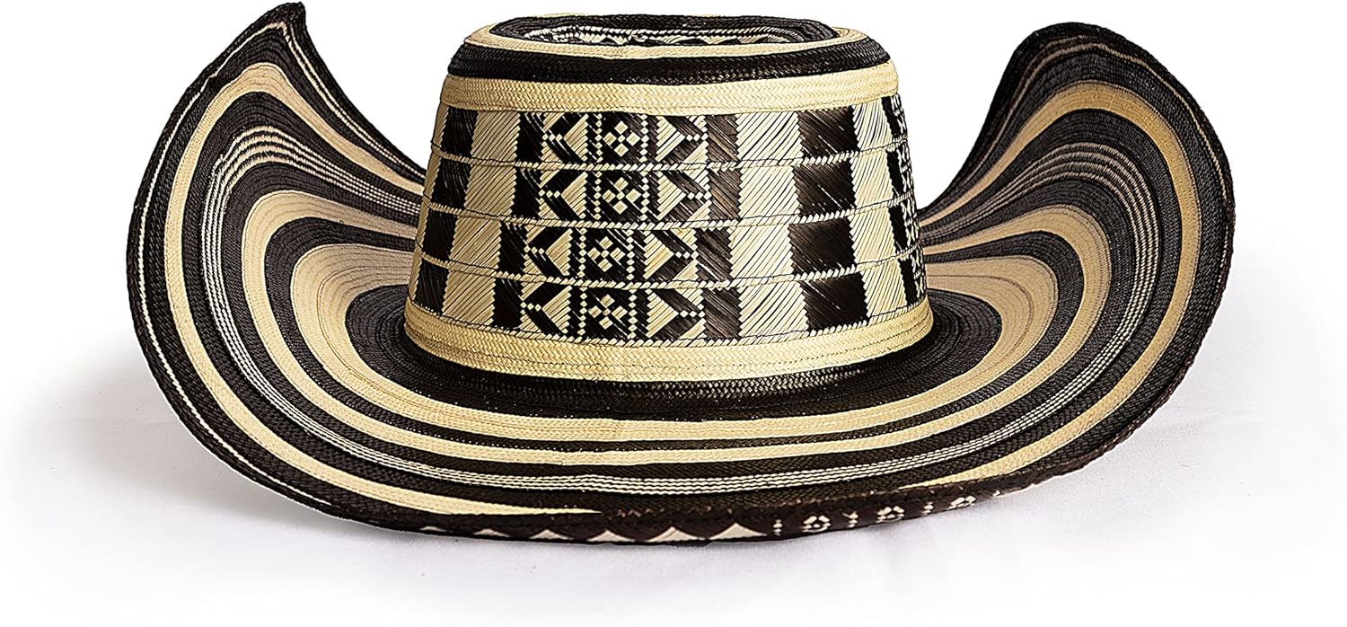 TOPGY sombrero vueltiao colombiano tejido a mano por artesanos en cana flecha para hombre y mujer