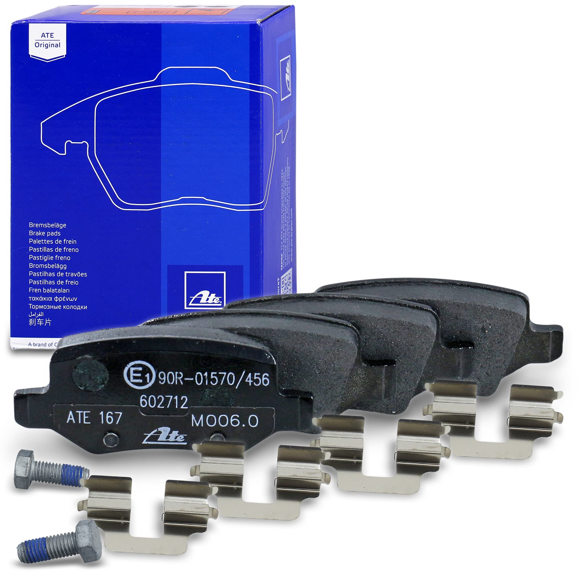 Brake pads 13.0460-2712.2 ATE for MERCEDES-BENZ A-CLASS B-CLASS Sports Tourer