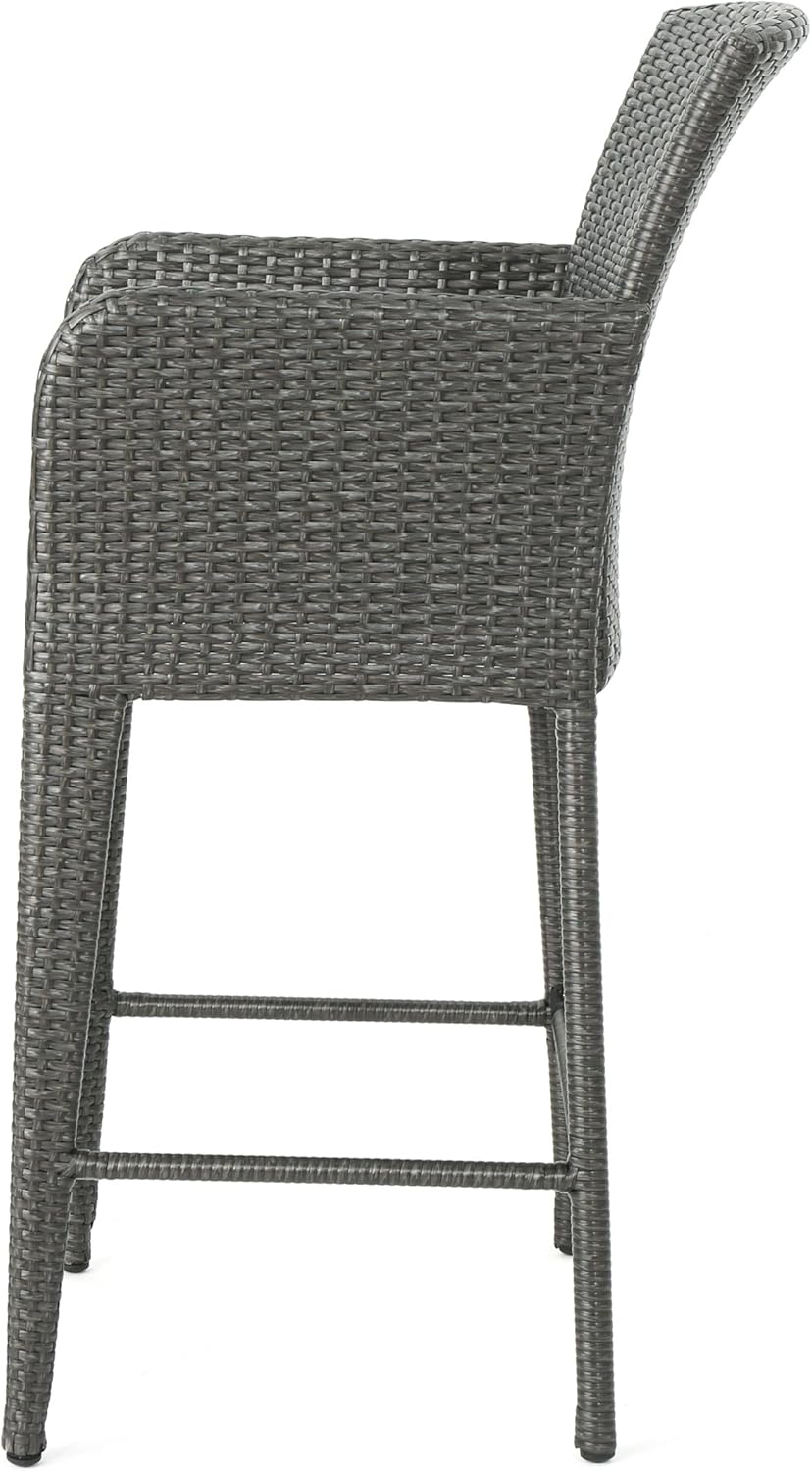Christopher Knight Home Anaya Barstool, Grey
